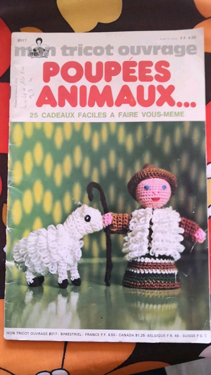 Montrer coffrage poupée animaux