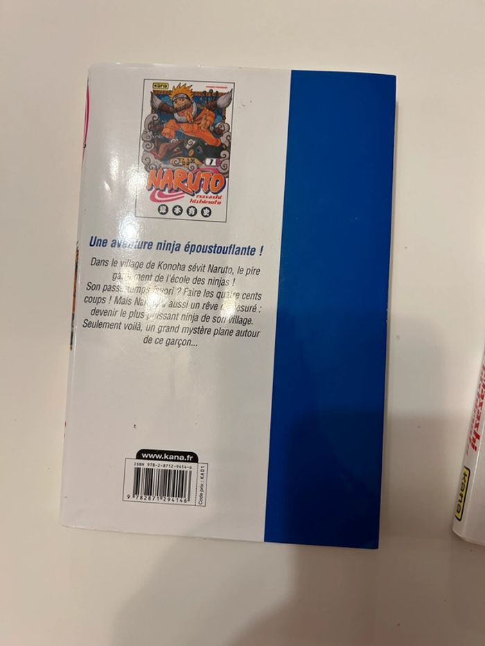 Lot 3 livres mangas naruto - photo numéro 6
