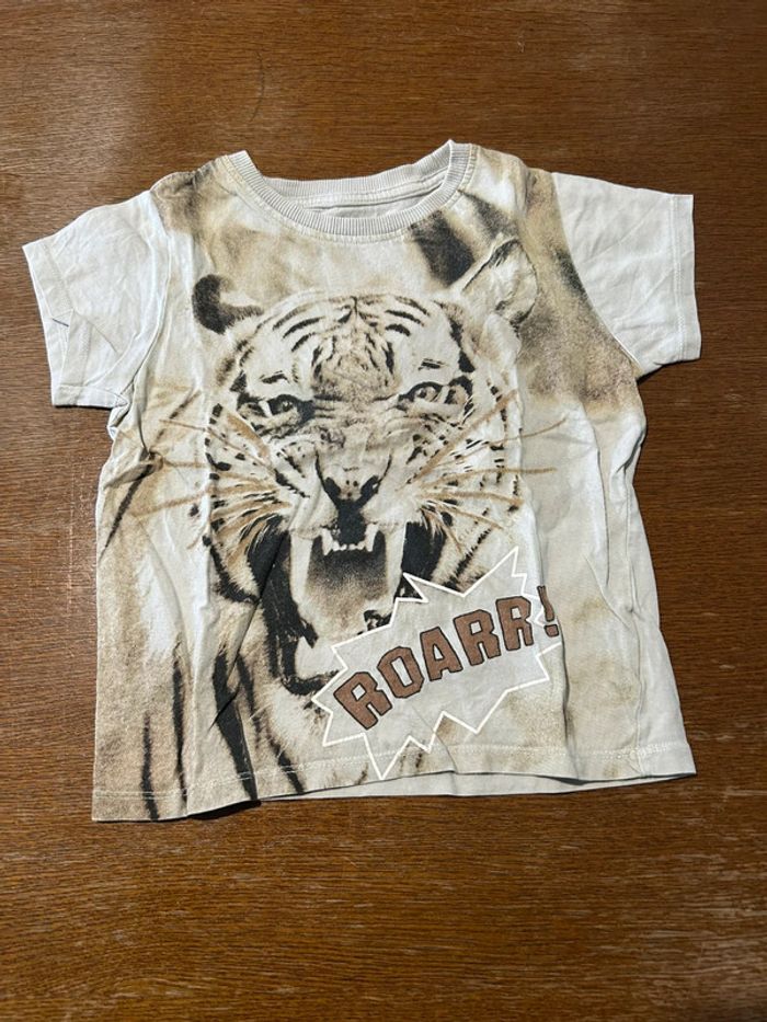 T-shirt manche courte tigre