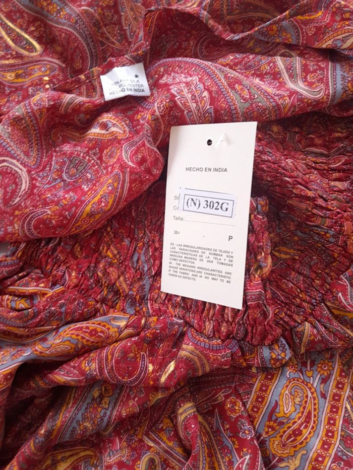 Ensemble jupe cache cœur bohème Mym Moda taille unique neuf avec étiquette - photo numéro 4