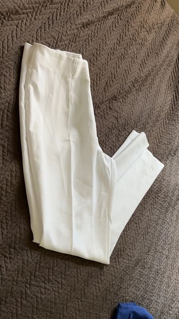 Pantalon blanc taille 38