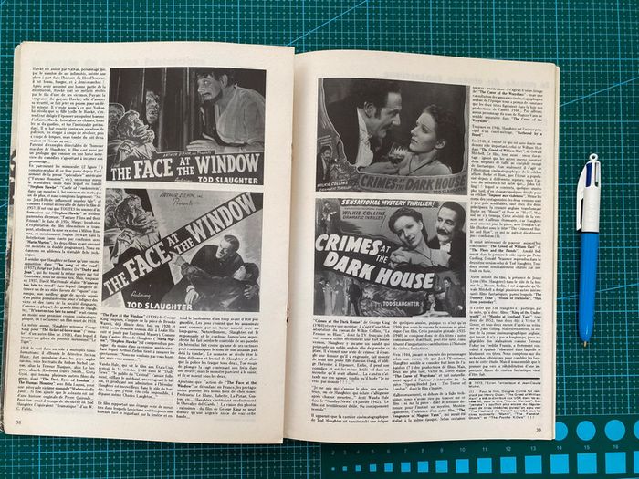 Magazine Vintage L'écran Fantastique n 4 - 1973 - cinéma collector 70s mad movies scifi - photo numéro 2