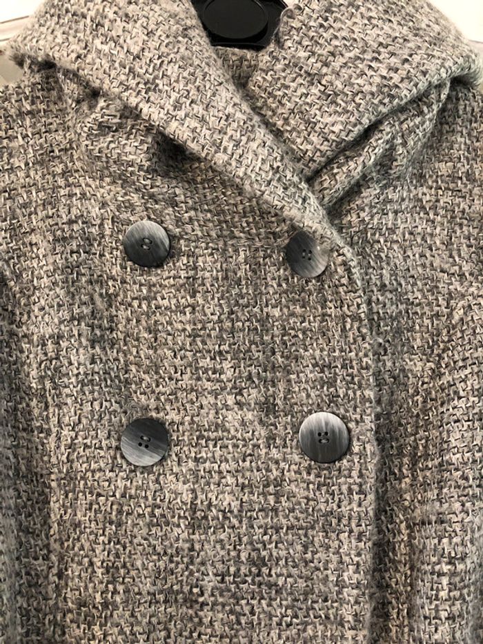 Manteau en laine camaïeu t. 38 - photo numéro 2