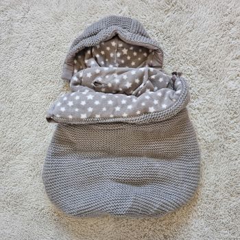 Chancelière pour couffin ou siège auto