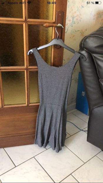 Robe dos croisé