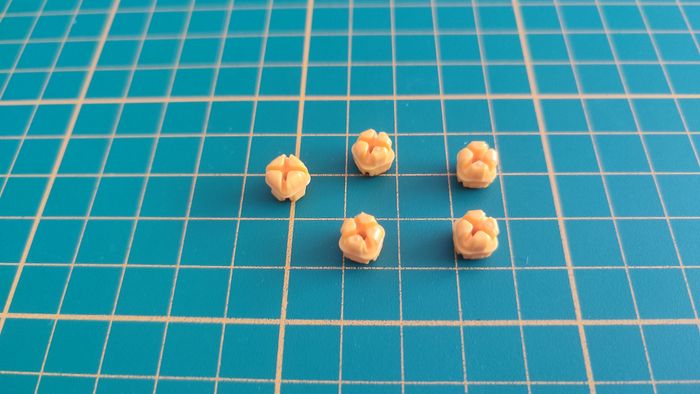 Lot x5 pivots d'emboîtement double référence 30036600 pièce détachée Playmobil #E33