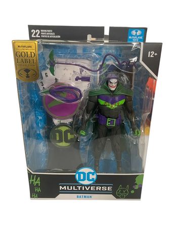 Figurine Dc Comics Multiverse Batman White Knight Jokerized 18 cm Gold Label McFarlane Toys neuf