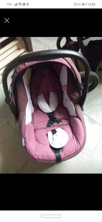 Poussette fille bébé car