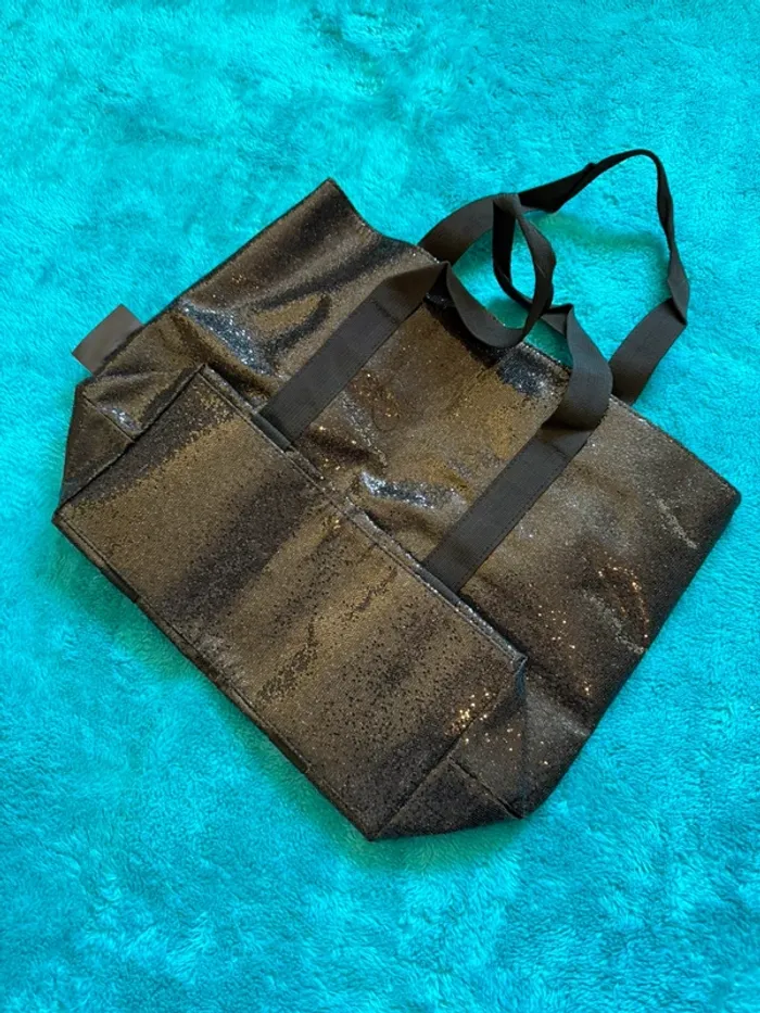 Sac noir à paillette - photo numéro 3