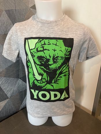 T shirt star wars yoda 6 ans 
