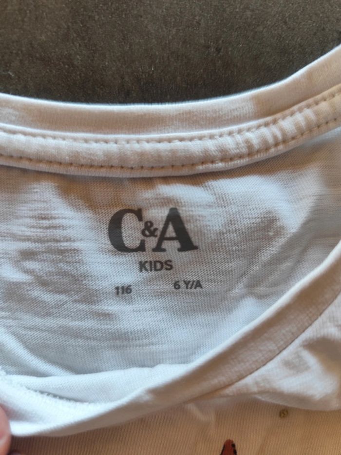 Tee-shirt fille 6 ans - photo numéro 3