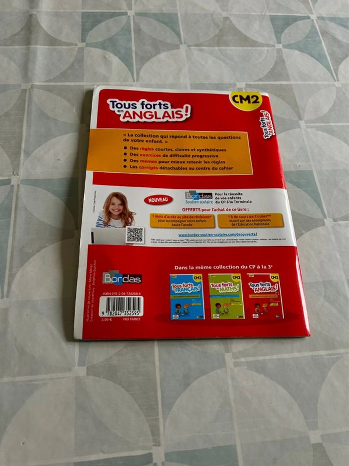 Livre tous fort en anglais cm2 neuf - photo numéro 2