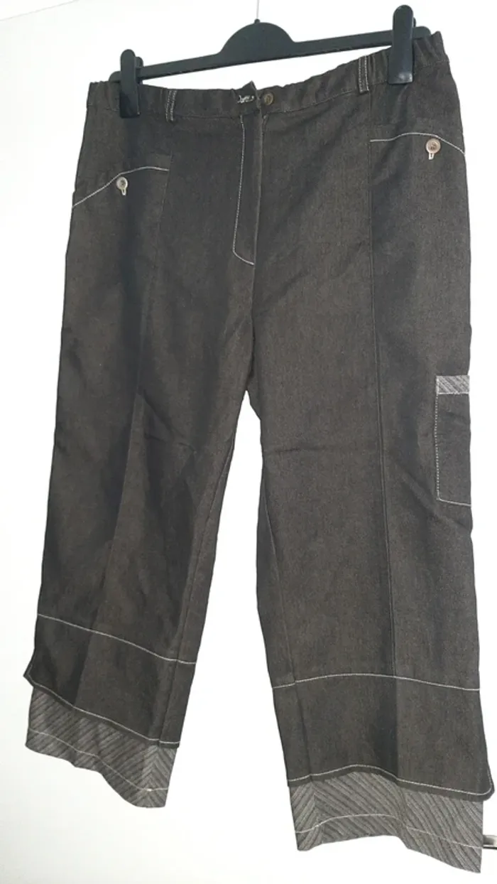 Pantacourt gris Scottage 46
