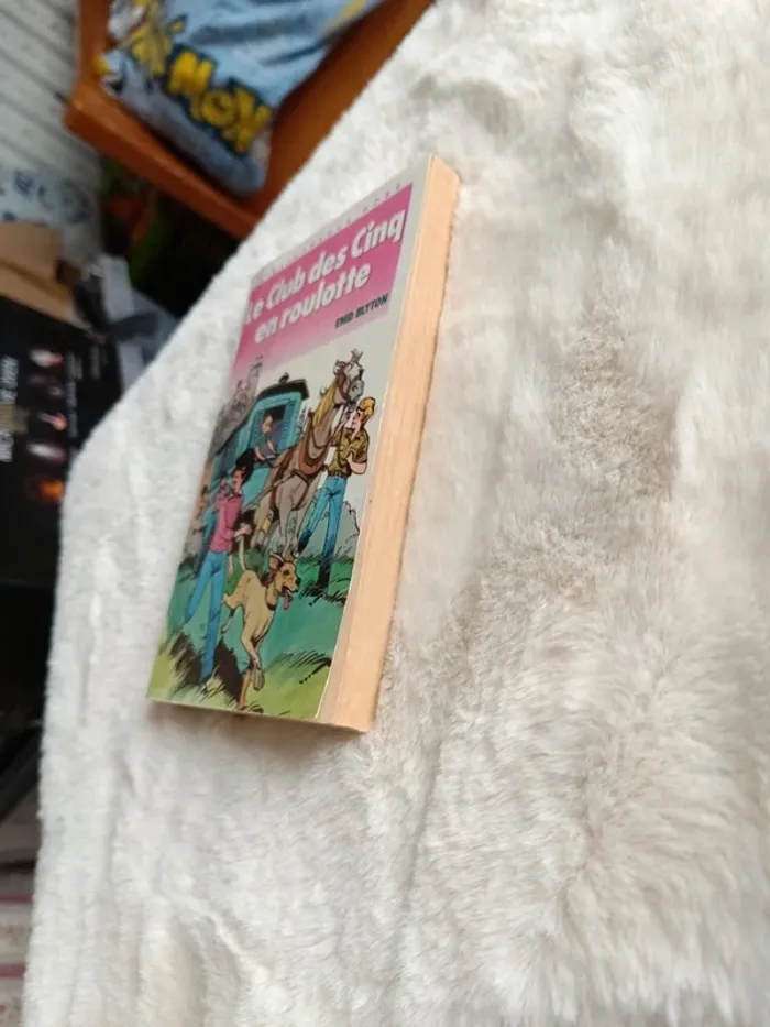 Livre : club des 5 en roulotte - photo numéro 4