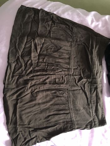 Jupe courte marron taille 38