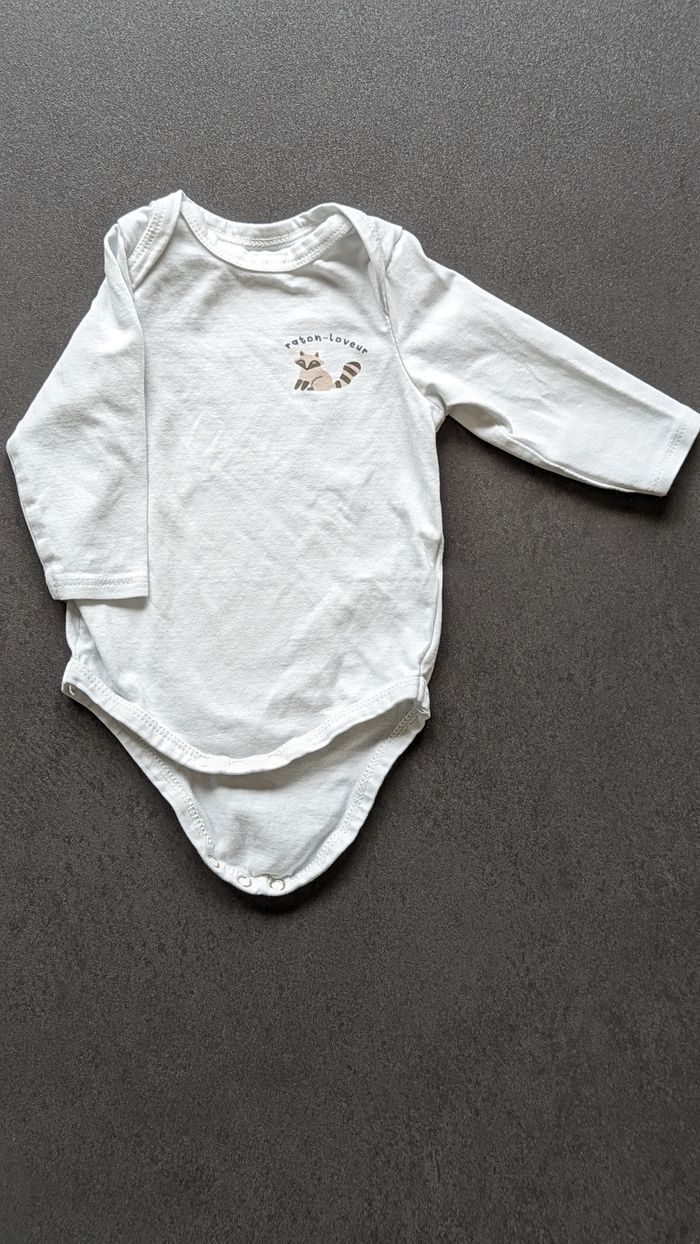 Lot de 7 bodies manches longues 3 mois - photo numéro 9