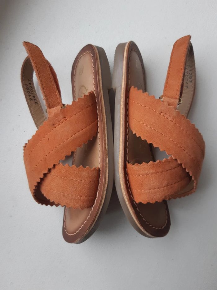 Sandales en cuir Megis kids 25 - photo numéro 2