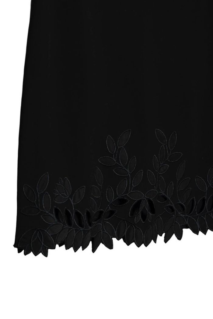 Mini jupe mini skirt noire black à dentelle H&M Taille S - photo numéro 2