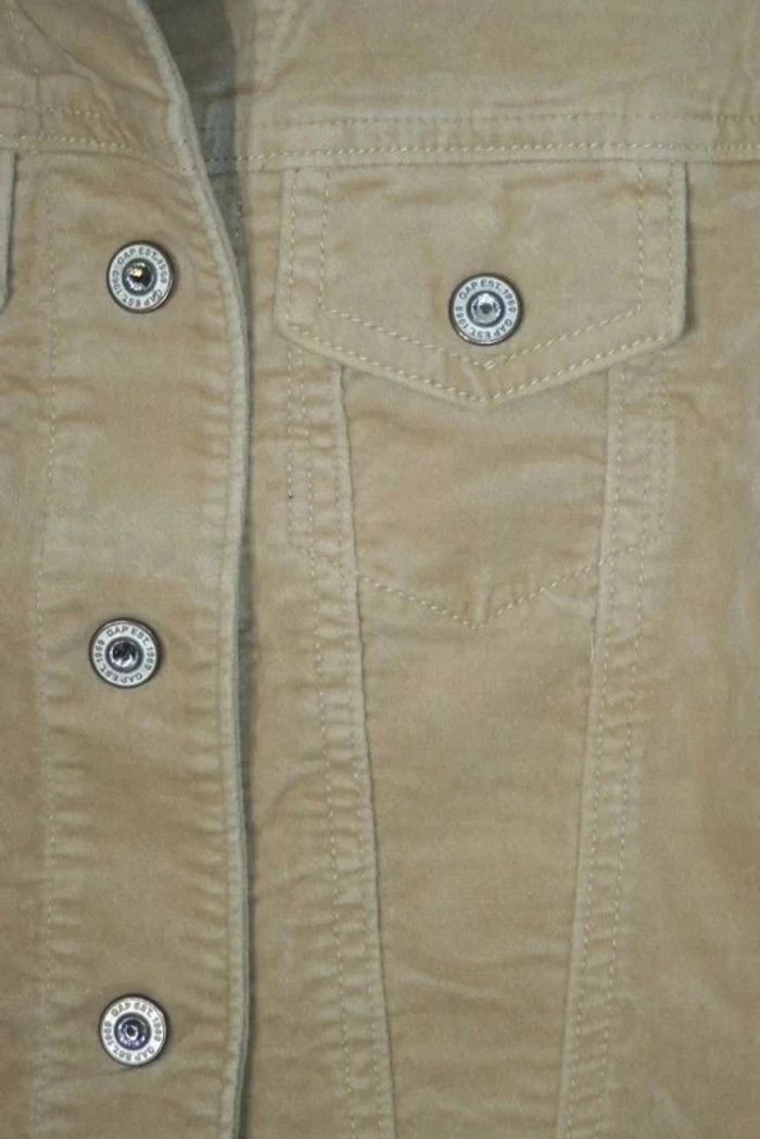 Veste en velours sans côte de chez Gap, taille 6/7 ans - photo numéro 3