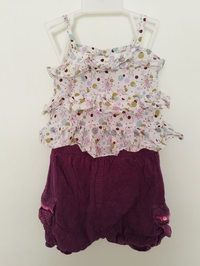 Short Débardeur 9 mois