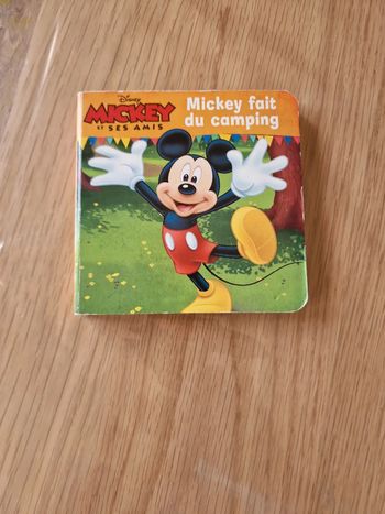 Livre Mickey en carton dur
