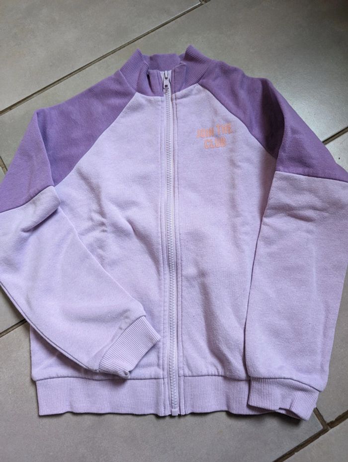 Veste jogging 10 ans