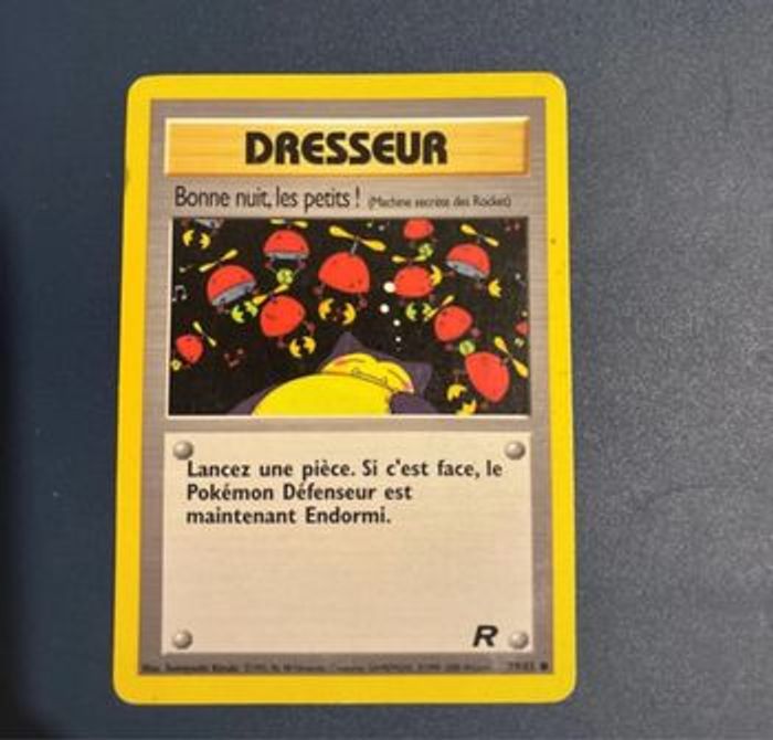 Carte Pokémon Wizards Bonne nuit les petits 79/82 Rocket