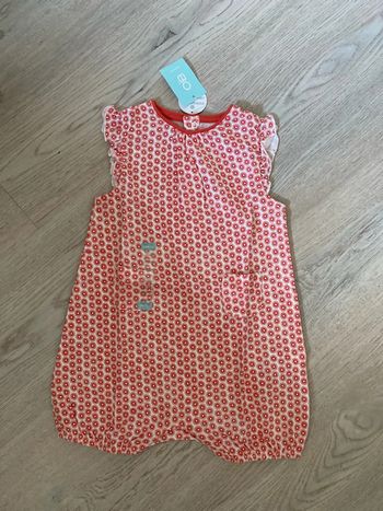 Combinaison barboteuse Obaibi Obaïbi taille 12 mois neuve