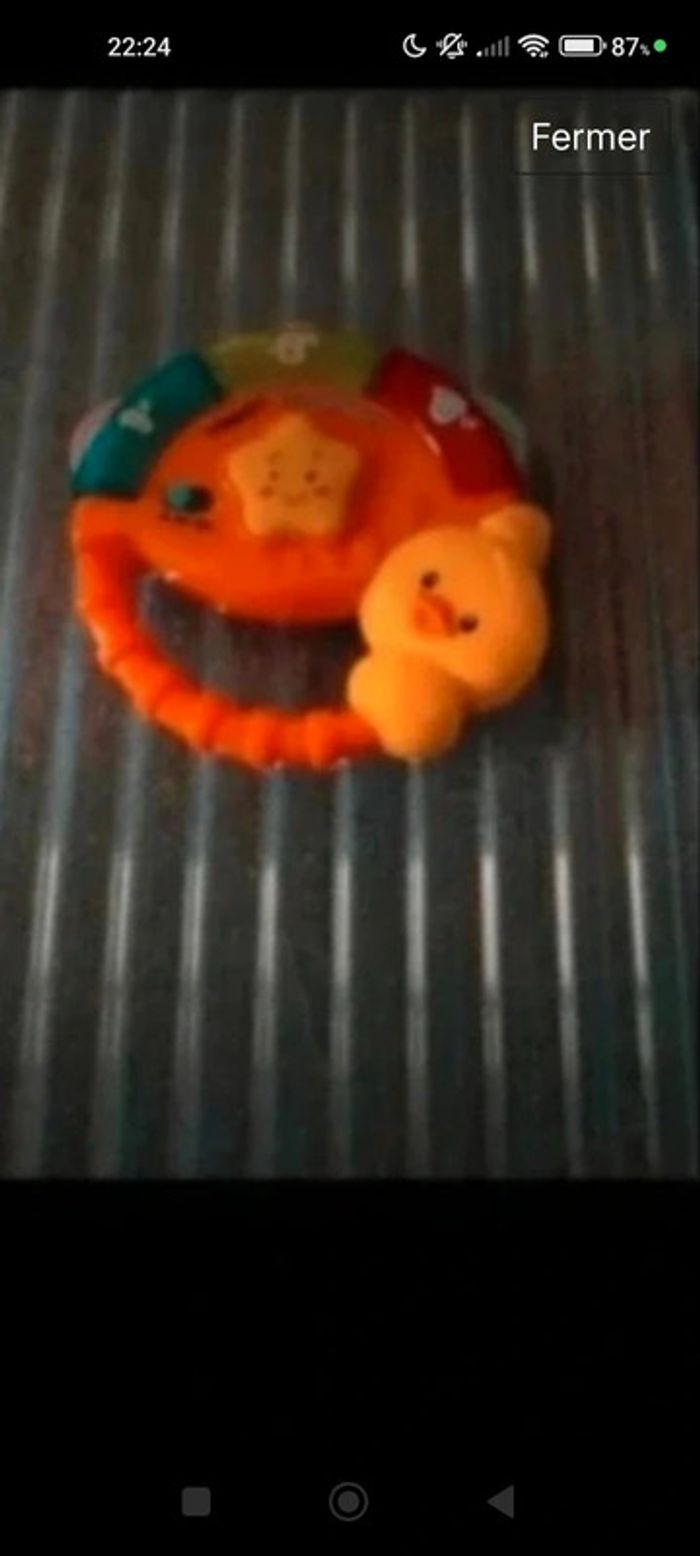 Petit hochet musical