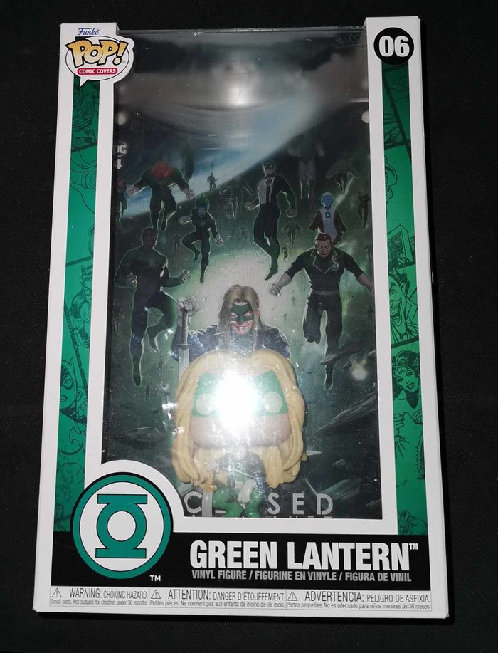 Figurine Funko Pop Cover Deluxe / Green Lantern N°06 / Dc Comics