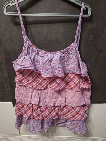 Débardeur à volants