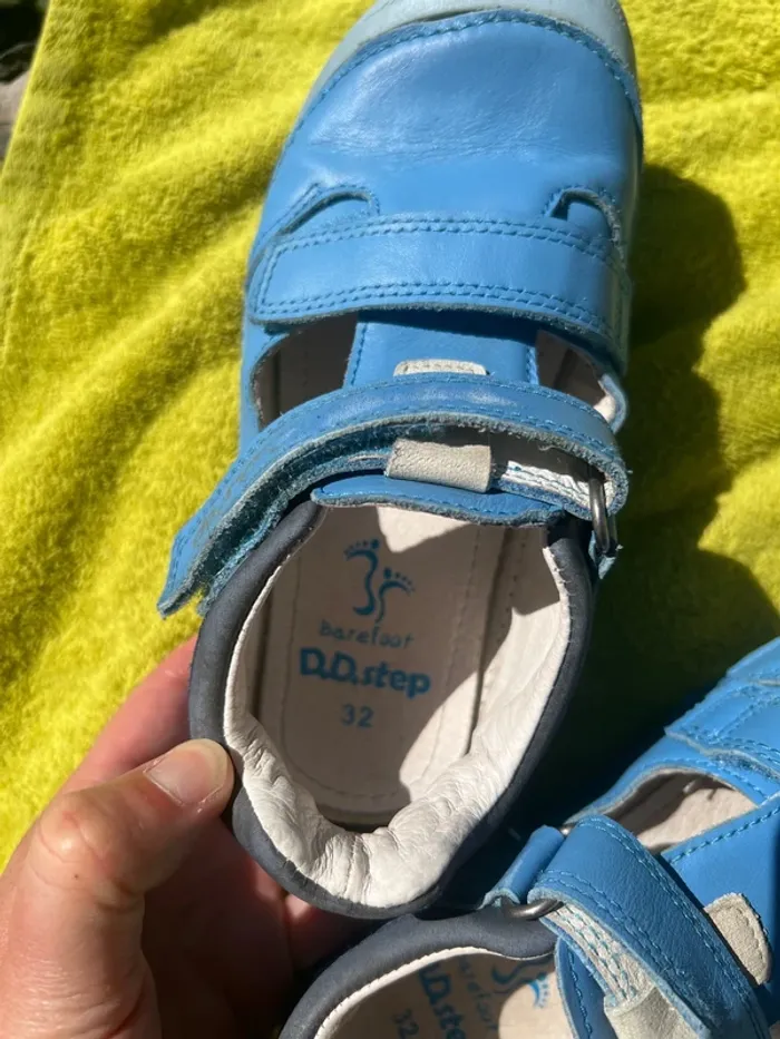 Sandales barefoot bleu - photo numéro 6