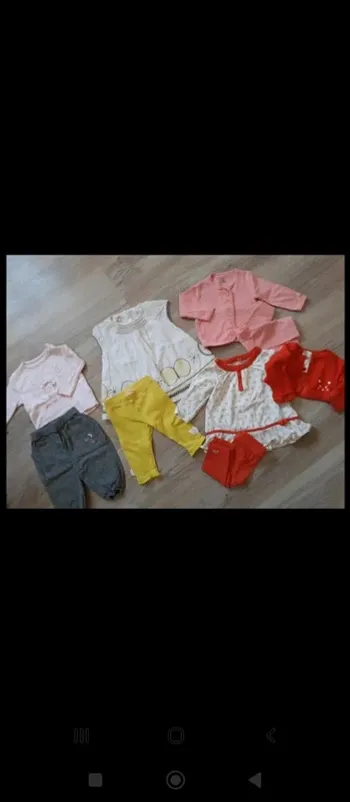 Lot vêtement fille