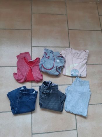 Lot fille 6 ans