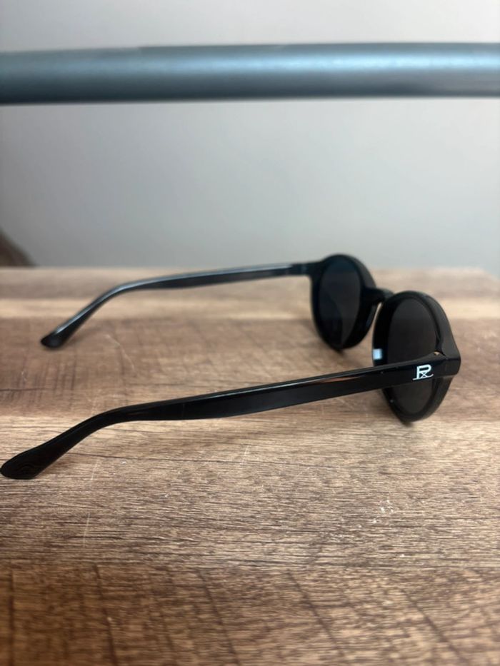 Lunette Vuarnet année 2000 noir grand verre noir - photo numéro 5