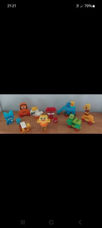 Lot de 9 animaux rigolos Lego Duplo