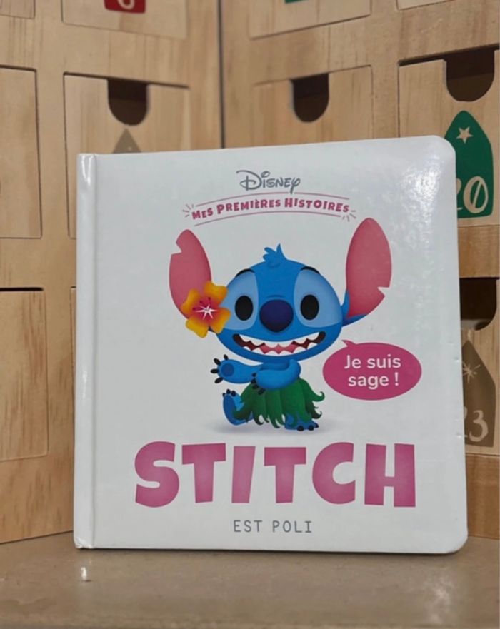 Livre Stitch est poli - Disney baby - mes premières histoires Disney