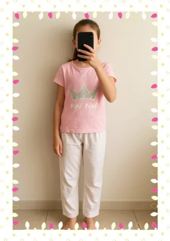 🌙 Pyjama fille Naf Naf – Taille 10 ans 🌙