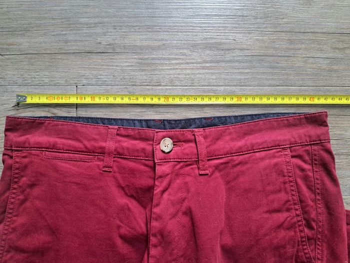 Pantalon chino Eden Park rouge bordeaux - photo numéro 7