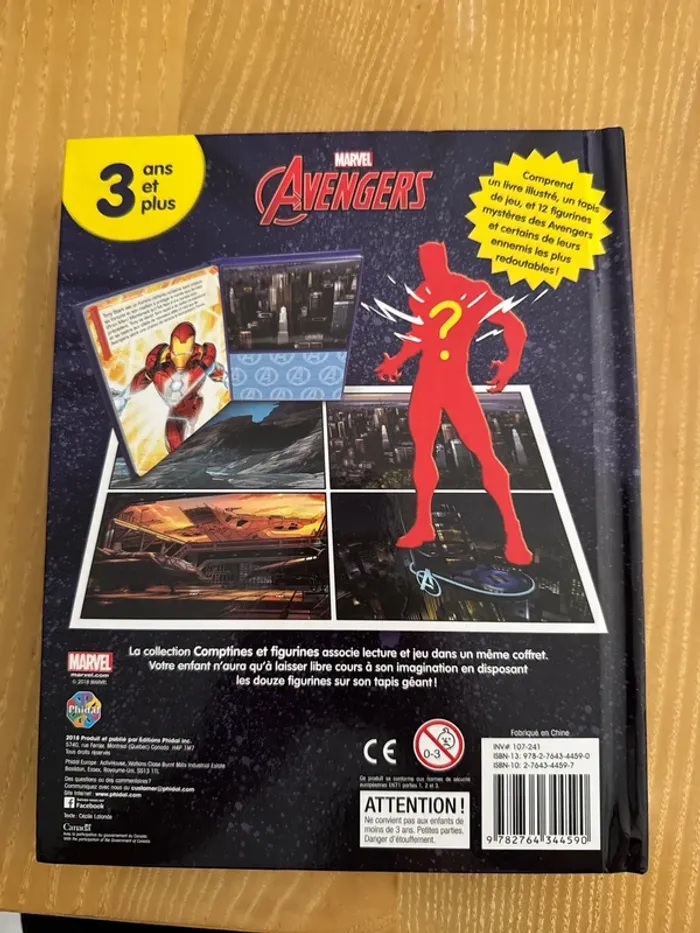 Comptines et figurines Avengers - photo numéro 4