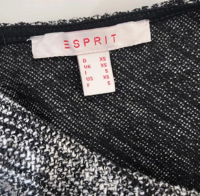 Robe "Esprit" moulante gris chiné - photo numéro 3