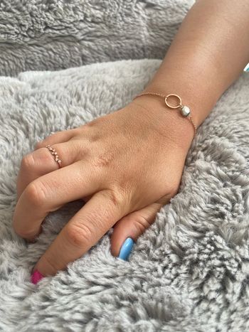 Bracelet Cluse plaque or rose Collection Marble