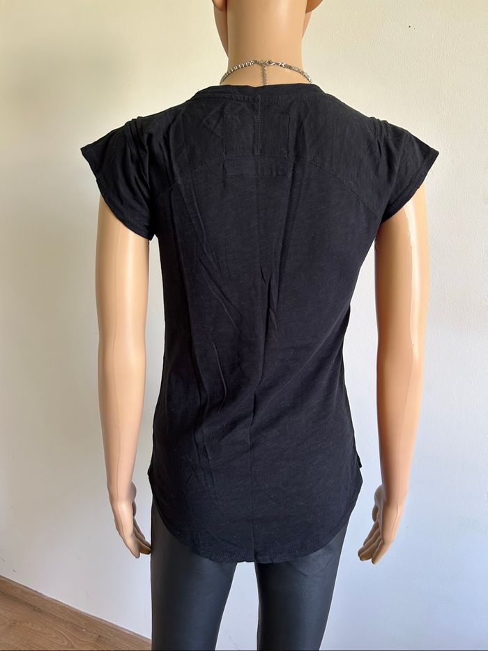 Teeshirt noir avec sequins Pepe Jeans taille XS bon état - photo numéro 5