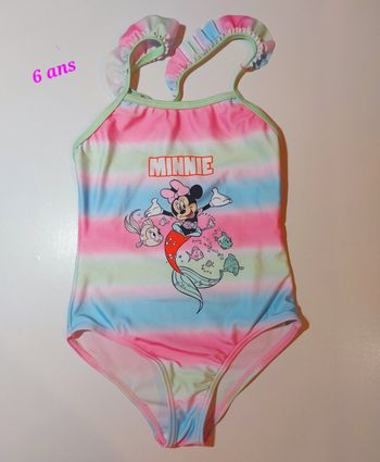Maillot de bain minnie 6 ans