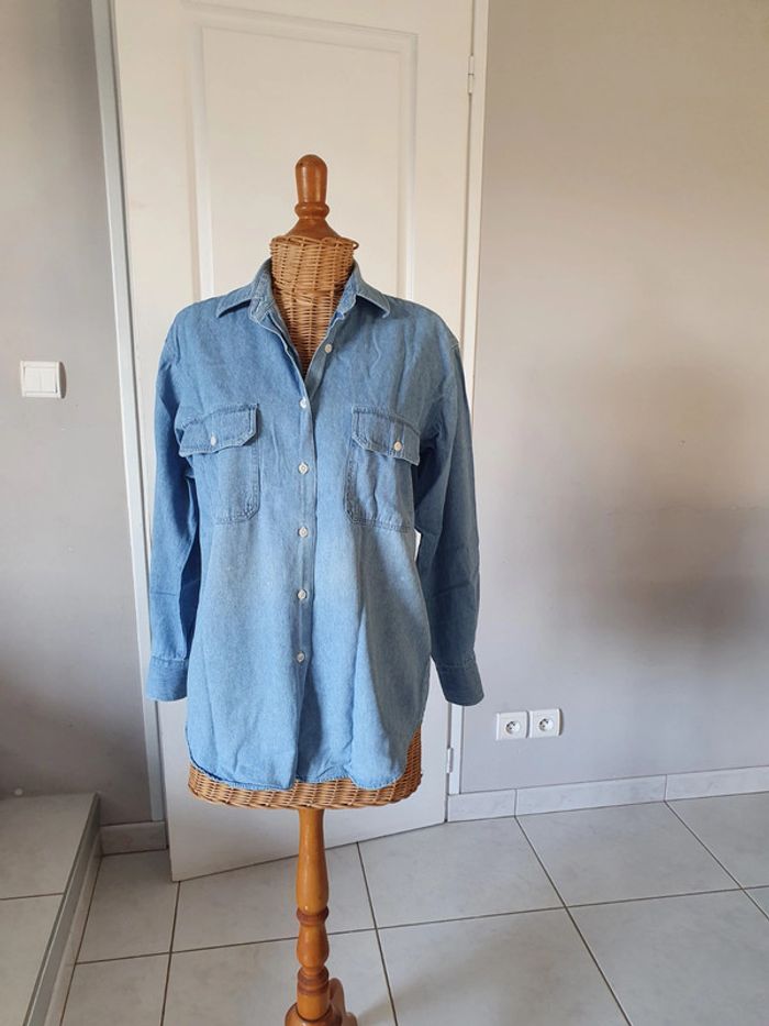Chemise en jean femme taille M vint