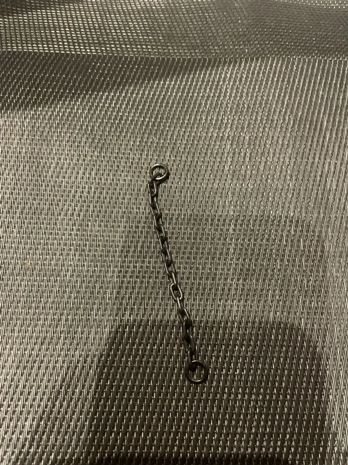 Playmobil chaîne noire 9cm environ 3269 3327 3328 4006 4270 5225 5557 romains pièces détachées - photo numéro 2