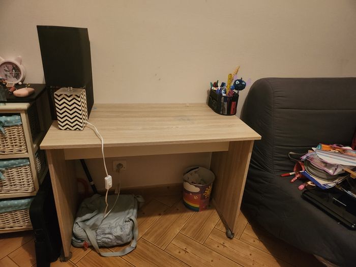 Lit enfant avec bureau plus sommier - photo numéro 2