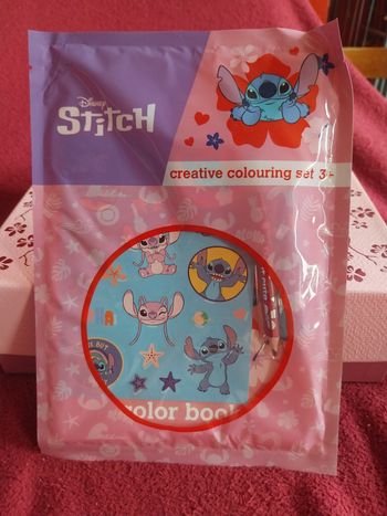 Set de coloriage stitch et Angel