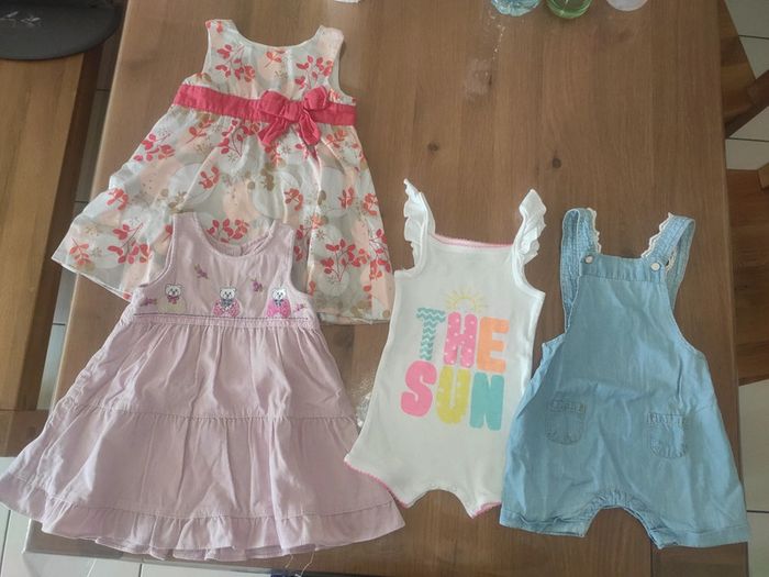 Lot 12 mois fille été