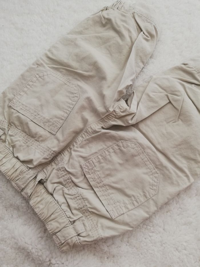 Pantalon garçon beige kitchoun 3 mois - photo numéro 4